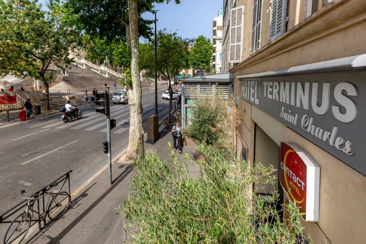 Hotel Terminus Saint-Charles Marselha Exterior foto